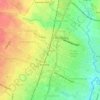 Mapa topográfico Purwodadi, altitude, relevo