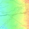 Mapa topográfico Pemienta, altitude, relevo