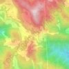Mapa topográfico Ludrio, altitude, relevo