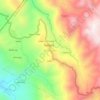Mapa topográfico Poblacion, altitude, relevo