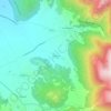 Mapa topográfico Frascaro, altitude, relevo