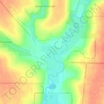 Mapa topográfico Rogachev, altitude, relevo