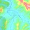 Mapa topográfico Can-ayan, altitude, relevo