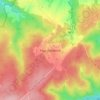 Mapa topográfico Fays-Famenne, altitude, relevo