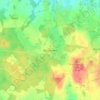 Mapa topográfico Waldhof, altitude, relevo