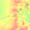 Mapa topográfico Coolgardie, altitude, relevo