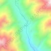 Mapa topográfico Daltar, altitude, relevo