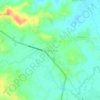 Mapa topográfico Baras-baras, altitude, relevo