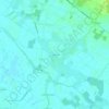 Mapa topográfico La Fourcelle, altitude, relevo