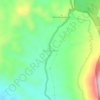 Mapa topográfico Dua Sudara, altitude, relevo
