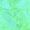 Mapa topográfico Ellersinghuizen, altitude, relevo