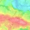 Mapa topográfico Domaine de la Massaye, altitude, relevo