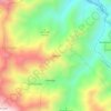 Mapa topográfico Zapallal, altitude, relevo