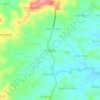 Mapa topográfico Magbato, altitude, relevo