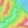 Mapa topográfico Osigo, altitude, relevo