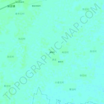 Mapa topográfico 满西村, altitude, relevo
