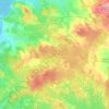 Mapa topográfico La Grange de l'Air, altitude, relevo