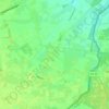 Mapa topográfico Klein-Bedaf, altitude, relevo