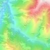 Mapa topográfico Тамуда, altitude, relevo