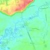 Mapa topográfico Pelletan, altitude, relevo