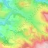 Mapa topográfico L'Herm, altitude, relevo