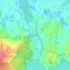 Mapa topográfico Esrum, altitude, relevo