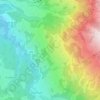 Mapa topográfico Oberwindau, altitude, relevo