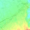 Mapa topográfico Cahigam, altitude, relevo