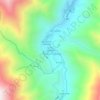 Mapa topográfico San Félix, altitude, relevo