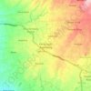 Mapa topográfico Kecamatan Batukliang, altitude, relevo