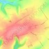 Mapa topográfico High Hunsley, altitude, relevo