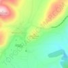 Mapa topográfico San Antonio, altitude, relevo