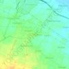 Mapa topográfico Gondang Wetan, altitude, relevo