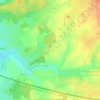 Mapa topográfico Bausset, altitude, relevo