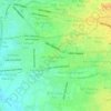 Mapa topográfico BTN Kekalik, altitude, relevo