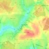 Mapa topográfico Венюково, altitude, relevo