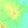 Mapa topográfico Denmark, altitude, relevo