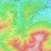 Mapa topográfico Greis, altitude, relevo