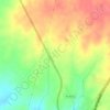Mapa topográfico Las Pollas, altitude, relevo
