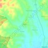 Mapa topográfico Tengger, altitude, relevo
