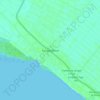 Mapa topográfico Sungai Besar, altitude, relevo