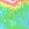 Mapa topográfico Montemaggiore, altitude, relevo