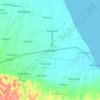 Mapa topográfico Kapongan, altitude, relevo