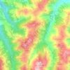 Mapa topográfico Colledoro, altitude, relevo
