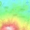 Mapa topográfico San Salvador Cuauhtenco, altitude, relevo