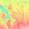 Mapa topográfico Sapiran, altitude, relevo