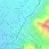 Mapa topográfico 2W, altitude, relevo