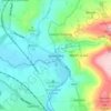 Mapa topográfico Swineford, altitude, relevo