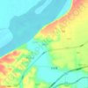 Mapa topográfico 马冯沟, altitude, relevo