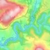 Mapa topográfico Mories, altitude, relevo